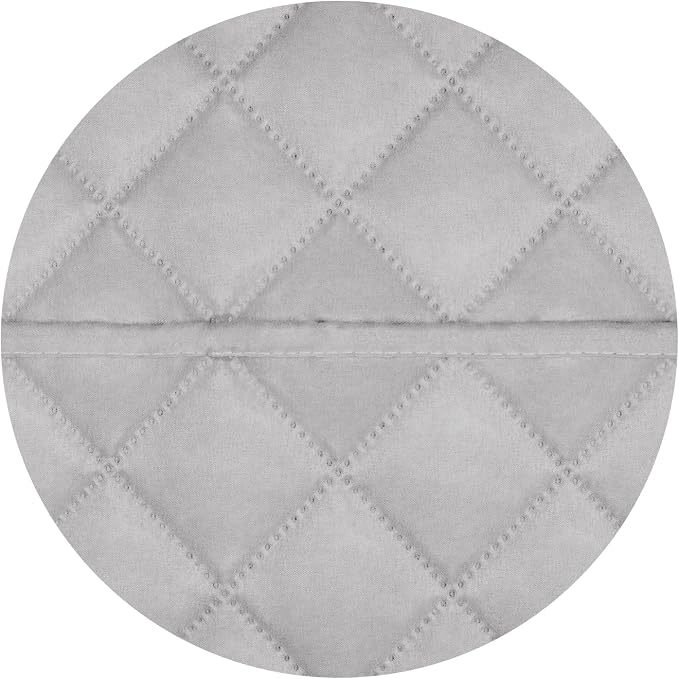 PureFit Reversible Quilted Sofa Cover Dog Couch Covers for Sofa, 66 in | Light Gray/Light Gray, Water Resistant Couch Protector, Washable Pet Couch Cover with Non Slip and Elastic Straps For Kids
