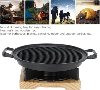 Outdoor Grill Stove , Portable Removable Stand Grill , Die Casting Aluminium Multifunctional Tabletop Grill for Outdoor Travel Camping Picnic , Small Charcoal Grill for Backyard , Camping , Boat