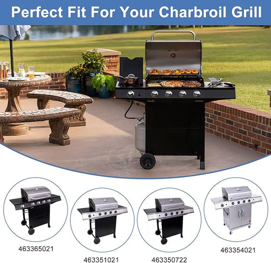 Grill Replacement Parts for Charbroil 463365021 463351021 463350722 463354021 463352521 463351221 463344523 463351521 463353021 Performance 4-Burner Gas Grill Models