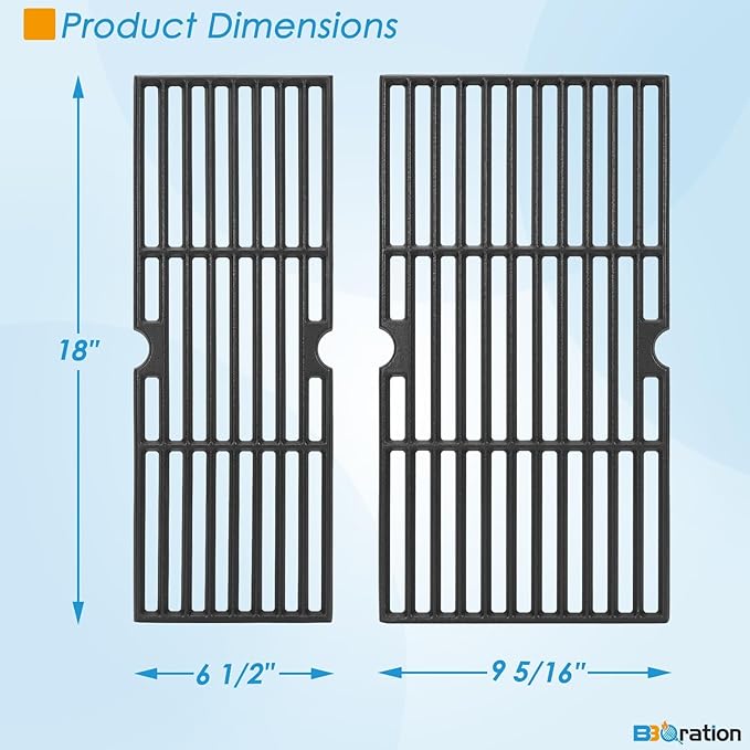 18" Grill Replacement Grate for Charbroil Performance 2-Burner Grill 463673519 463673019 463673619 463625219 463625217 463673017 463673517 463673617 G470-0002-W1 G321-0006-W1