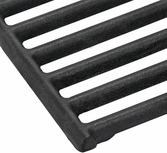 Leship 15" Grill Grates Replace for Broil King 9453-54,9453-57,9453-64,9865-54,9453-67,Broil-Mate,Sterling,Huntington Gas Grills. Heavy Duty Cast Iron Cooking Grid Grates (15" x 12 3/4")