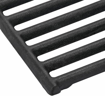 Leship 15" Grill Grates Replace for Broil King 9453-54,9453-57,9453-64,9865-54,9453-67,Broil-Mate,Sterling,Huntington Gas Grills. Heavy Duty Cast Iron Cooking Grid Grates (15" x 12 3/4")
