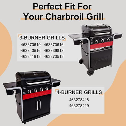 Grill Parts for Charbroil Gas2Coal 463340516 463370516 463370519 463278419 463336818 463278418 463341918 463370518 463770916 Grill G421-0500-W1 G466-2500-W1 G553-0002-W1A G432-0078-W1