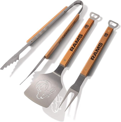 YouTheFan NFL Classic 3PC BBQ Grill Set