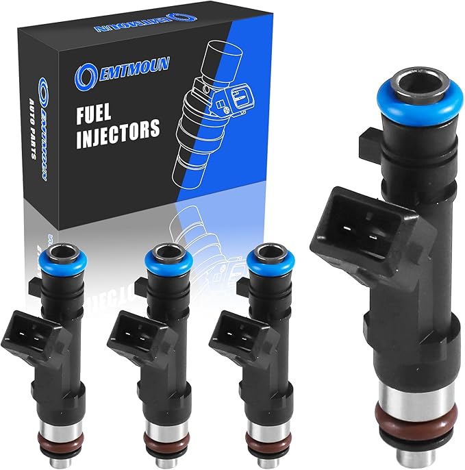 Fuel Injectors Set of 4 FJ1150 for Chevy Cruze 2011-2016 Sonic 2012-2018 Trax 2013-2016 Buick Encore 2013-2019 1.4L Turbo Replacement 0280158205
