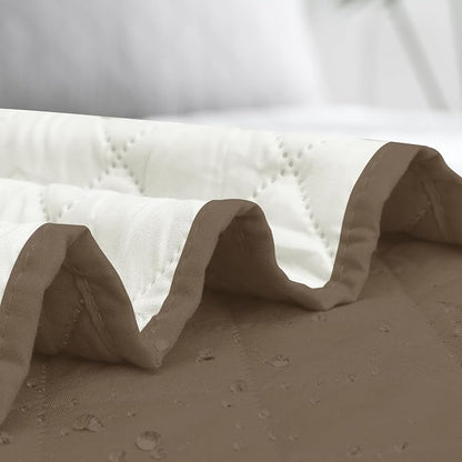 Easy-Going Sectional Couch Covers for Dogs L Shape Sofa Cover Reversible Sofa Slipcover Chaise Lounge Cover Furniture Protector Cover for Pets Dog Cat (30 x 50 inches, Camel/Ivory) | Camel/Ivory, Soft Sofa Slipcover For Dogs, Fits Left/Right Chaise Lou...