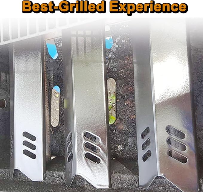 GBC1932L Grill Replacement Parts for Blue Rhino 3 Burner G1707-010 Grill Grates B0212-040 Heat Plates Backyard GBC1406W GBC1406W-C GBC1707W-C GBC1707WT-C Grate Heat Shield Grill Parts