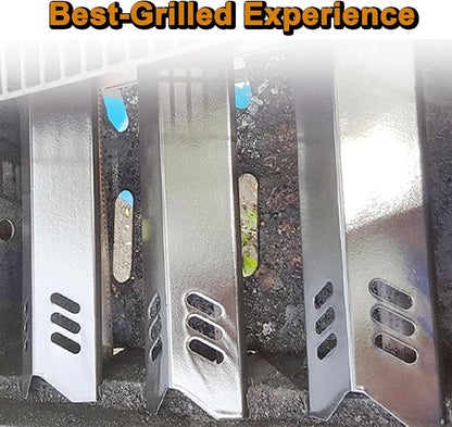 GBC1932L Grill Replacement Parts for Blue Rhino 3 Burner G1707-010 Grill Grates B0212-040 Heat Plates Backyard GBC1406W GBC1406W-C GBC1707W-C GBC1707WT-C Grate Heat Shield Grill Parts
