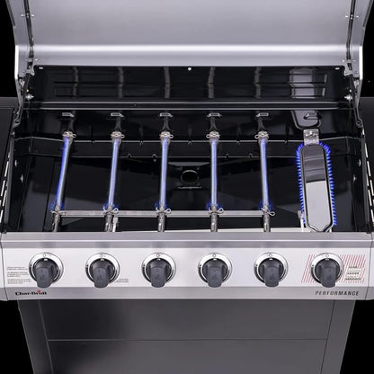 Grill Repair Kit for Char-Broil Performance 463448021 463365021; 4/5 Burner | Fits 463450022, 463451022, 463352521, 463366022; 15.5" heat plates, 15.3" burners, igniters; G325-0002-W1, G327-2100-W1