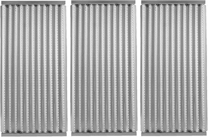 BBQ Future 18 7/16" Grill Grate Replacement Part for Charbroil Tru-Infrared 3 Burners Gas Grill 463241314 463257110 46327091 463271912 466247109 and more, 3 Pack Stamped Stainless Steel Emitter