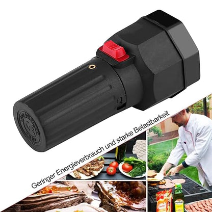 Barbecue Motor 1.5V Battery Operated Black Electric BBQ Grill Motor Roast Bracket Accessory