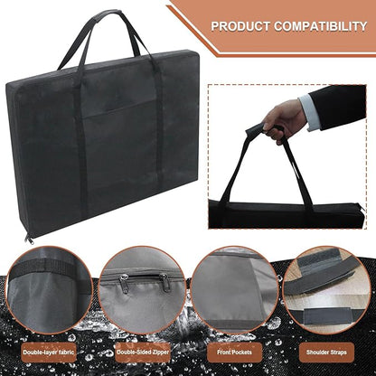 Large Griddle Carry Bag fit for Camp Chef SG90, CGG24B, FG26-28''L×21''W ×3''H storge bag for Outdoor, BBQ Accessories