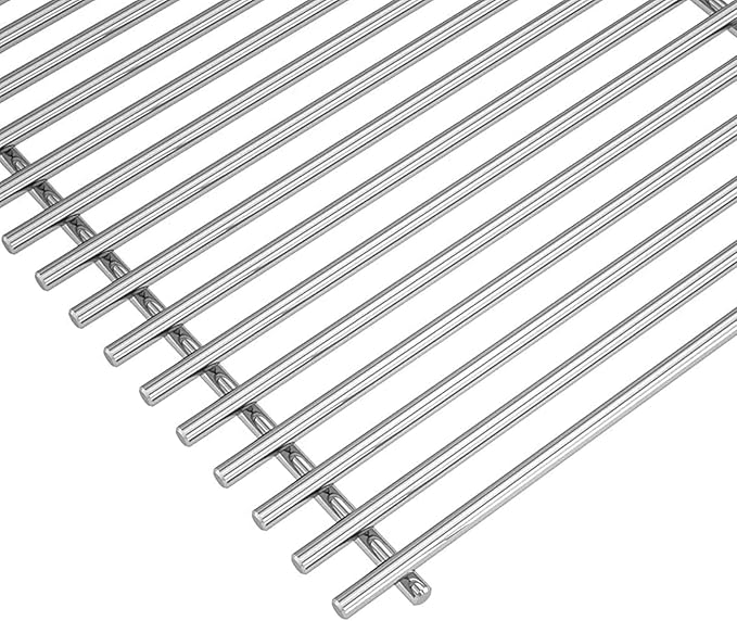 304 Stainless Steel Grill Grates for Weber Spirit 300 GS4 Spirit II 300 Series Spirit 700, Genesis Silver B & C, Genesis Gold B & C Platinum B & C, Genesis 1000-3500 for Weber Spirit Grill Parts 7639