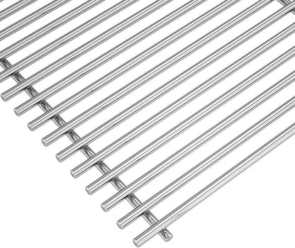 304 Stainless Steel Grill Grates for Weber Spirit 300 GS4 Spirit II 300 Series Spirit 700, Genesis Silver B & C, Genesis Gold B & C Platinum B & C, Genesis 1000-3500 for Weber Spirit Grill Parts 7639