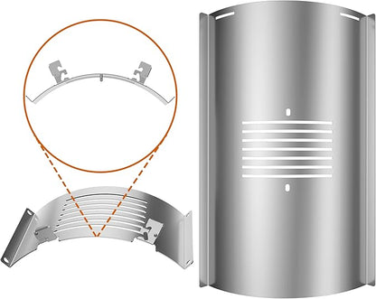 Flame Broiler Kit for Pit Boss Pellet Grills in PB820, PB850 Series with Flame Broiler Adjusting Bar - Includes Slide Cover and Bottom Kit, Grill Replacement Parts for Pit Boss 820D3, 850PS2 and More