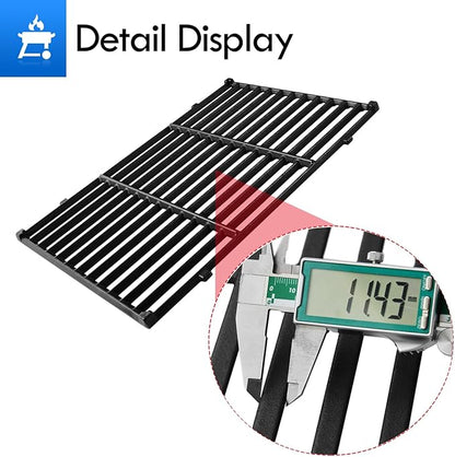 Genesis E-310 7524 Grates Replacement Parts for Weber Genesis 300 Gas Grill Grates Genesis E310 E-310 E-320 E-330 S-310 S-330 S-320 CE-310 CE-330 CEP-310 Cast Iron Cooking Grids Genesis Grill Parts
