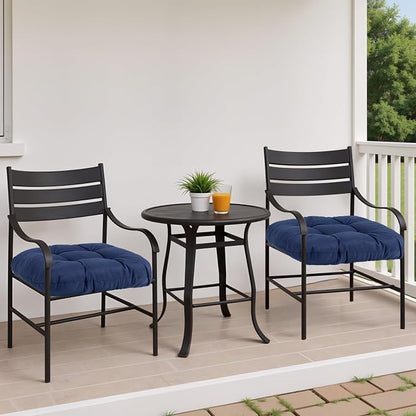 MTMR Outdoor Chair Cushions Set of 2, Patio Furniture Seat Pads, Waterproof | 2Pcs , waterproof cover, PP cotton, u-shaped, no-fading, thick patio seat pads for outdoor wicker furniture in yard, 19x19x4