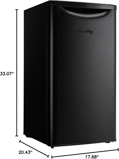 Danby 3.3 cu. ft. Compact Fridge in Black DAR033A6BDB