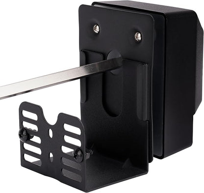 Onlyfire Universal Barbecue Grill 3 Inch Slide Rotisserie Motor Bracket, Black