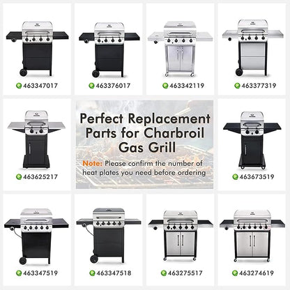 Grill Parts for Char-Broil Performance 5 Burner Gas Grill Replacement Parts, Charbroil Performance 463347519, 463243518, 463275517, 463373019, 463347518, 463243519. Charbroil 4 Burner 463342119.