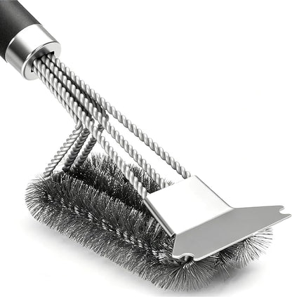 Grill Brush Outdoor Grill - Safe Barbecue Brush Cleaning Brush