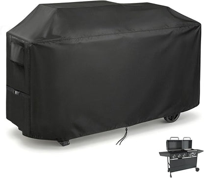 70 Inch Grill Cover for Expert Grill 5-Burner Propane Gas BBQ Grills, Outdoor Waterproof Cover for BBQ Propane Griddle with Side Table, Weather Protection Accessory- 70x25x42 in