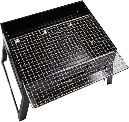 Portable BBQ Grills Stack Charcoal 3-5 People Thicken Barbecue Tools Complete Foldable Outdoor(Big)