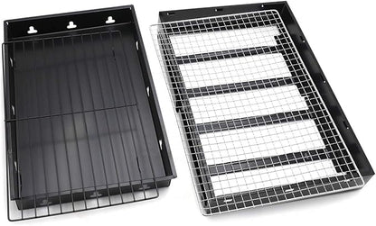 HongK- Large BBQ Barbecue Grill Large Folding Portable Charcoal Stove Camping Garden Outdoor [P/N: ET-COOK007-BK]