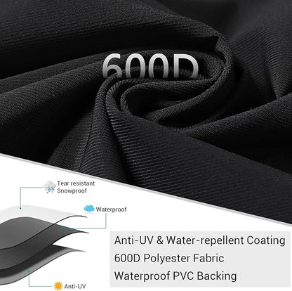 Outdoor Heavy Duty Waterproof Grill Cover for Blackstone Bronco 28" XL 3 Burner Griddle Vertical Pellet Smoker Combo,for Blackstone Griddle Cover Bronco Combo Griddle 2415 Grill Cover Accessories