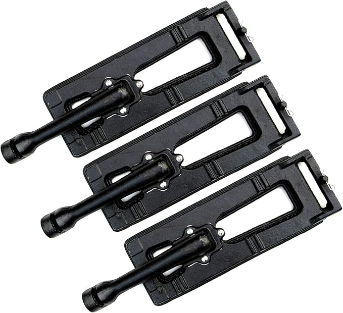 Parts DB104 (3-pack) 16 inch Cast Iron Burner Replacement for Members Mark Y0005XC-2, Y0101XC, Y0202XC, Sam's Club, Bakers and Chefs, Grand Hall Y005XC, Y005XC-2, Y005XC-1 Gas Grills
