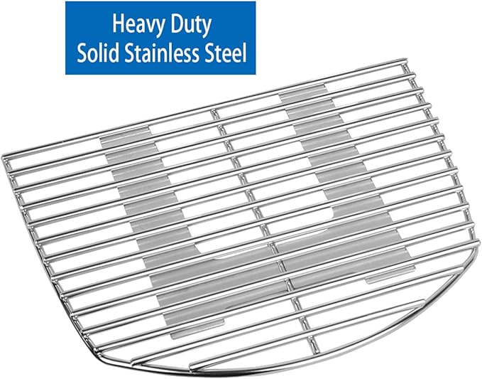 Stanbroil Stainless Steel Grill Cooking Grates for Weber Q200, Q220, Q2000, Q2200, Q2400 Series Gas Grill, Replacement Parts for Weber 7645