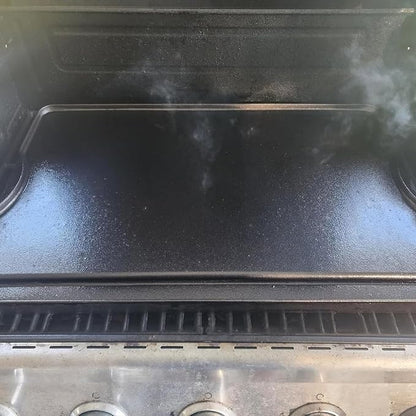 2-in-1 Reversible 16” x 24” Pre-Seasoned Cast Iron Cooking Griddle | for Gas Stove/Charcoal/Electric/Propane/Gas Grill, Flat Griddle Top Plate for Camping Tailgating