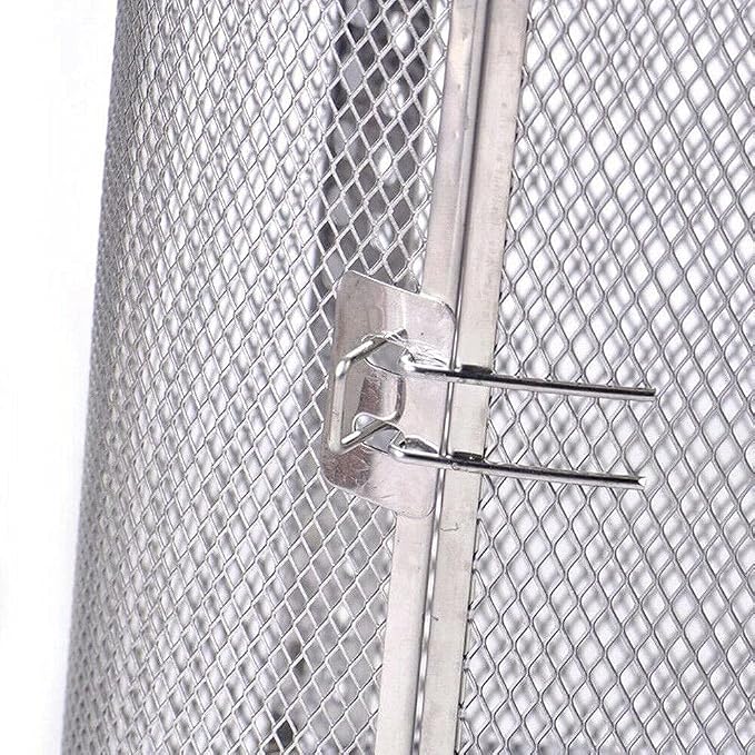 12x23cm Stainless Steel Rotisserie Grill Roaster Drum Dried Baking Coffee Bean Nut Oven Basket BBQ Grill Cage Kit