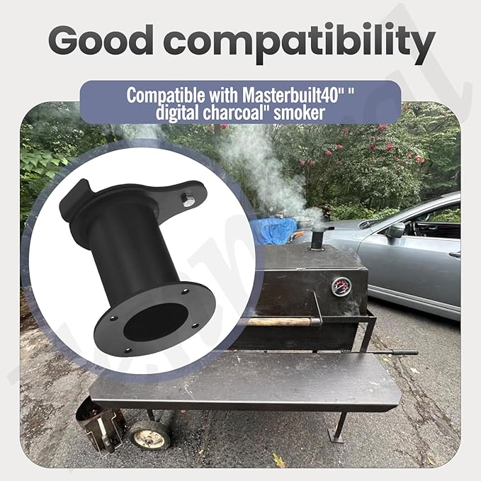2" Teardrop Flanged Vent Damper,Compatible with UDS Ugly Drum Smoker Lid Exhaust,for UDS 55 Gallon Ugly Drum Smokers