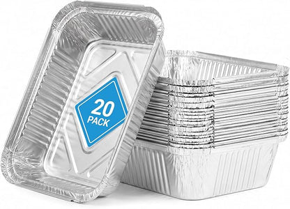 Aluminum Drip Liner for Nexgrill Parts 720-0830X 720-0830H 720-0888 720-0864 720-0958A 720-0896B 720-0896, 20-Pack Grease Catcher Drip Liner for Nexgrill Replacement Parts
