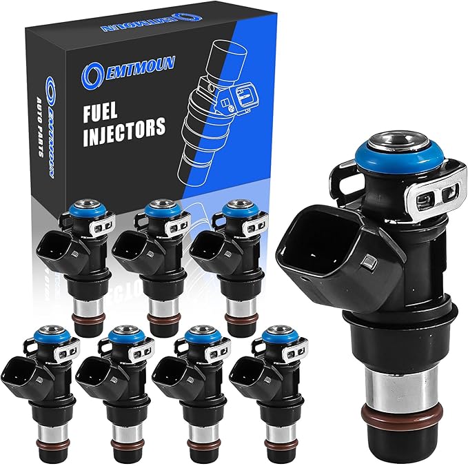 Fuel Injectors Replacement 12580681 for Chevy Silverado 1500/2500 HD/3500 HD, Tahoe, Colorado, Express & GMC Sierra 1500/2500 HD/3500 HD, Yukon, Cadillac Escalade – V8 4.8L 5.3L 6.0L