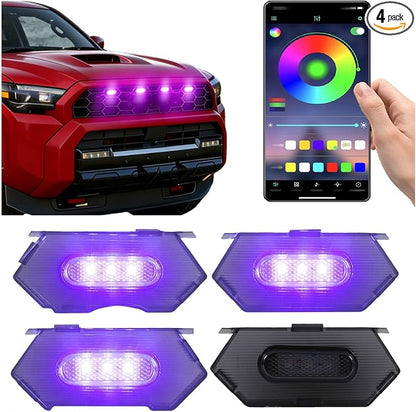 RGB Grills Grill Lights for 2025-27 Toyota 4Runner TRD Pro Trailhunter | 2026 TRD Pro Trailhunter Grille Grills light accessories