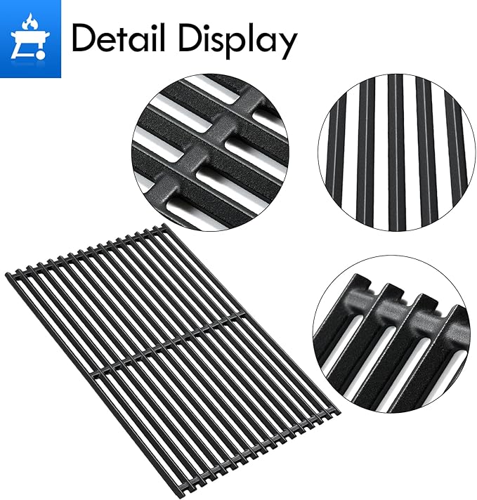 1517 28 Inch Griddle Grill Grate Replacement Parts for Blackstone 28in Omnivore Adventure Ready Griddle Cooking Grate 1883 1853 2137 2351 1605 1856 1924 2 Burner Flat Top Steak Parts, 1pc