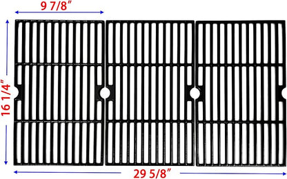 DC145 16 1/4" Cooking Grates Replacement for Dyna Glo DGF510SBP, DGF510SSP,DGF510SSP-D, DGB515SDP,DGF530SRP, Uniflame GBC1059WB,GBC1059WE-C, Backyard Grill BY12-084-029-98, BY13-101-00-13