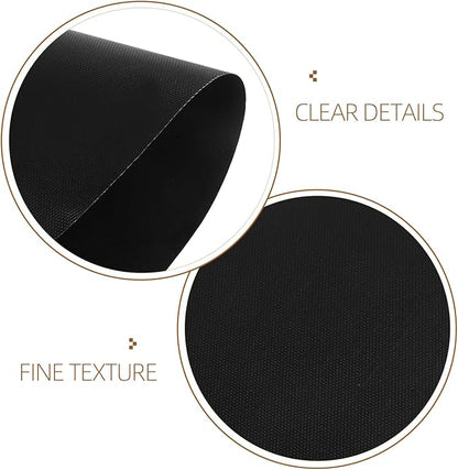 Hemoton 2-Pack Round Silicone Bbq Grill Mats 15.74In Nonstick Reusable Cooking Pads for Outdoor Gas Charcoal Electric Grills Heat Resistant Grill Mat