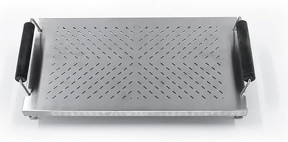 Adjustable Grill Warming Rack for Blackstone 17 22 28 36 Inch Grill, Stainless Steel Grill Warming Rack for Weber Charbroil Camp Chef and Most Tabletop Flattop Grill Accessories