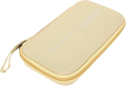 Dan&Dre EVA Shockproof Portable Camping Grill Flashlight Box/Cover with Large Capacity, Fixing Strap, Lightweight for Outdoor Activities, Camping, BBQ, Hiking (Khaki)