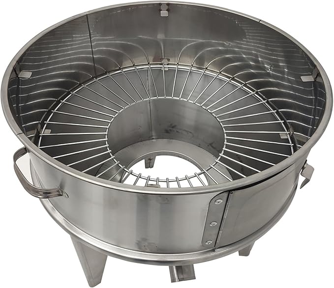 Commercial Charcoal Roast Duck Oven 23.6x53 Inches Stainless Steel 3 Tier Barbecue Grill BBQ Beijing Duck Turkey Roasting Machine with Detachable Shelf and Hooks for Chicken Vegetables Lamb