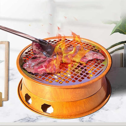 Portable Outdoor Charcoal Grill Tabletop Barbecue Stove for Restaurants Compact Grilling Station Ideal for Racks and Outdoor Cooking