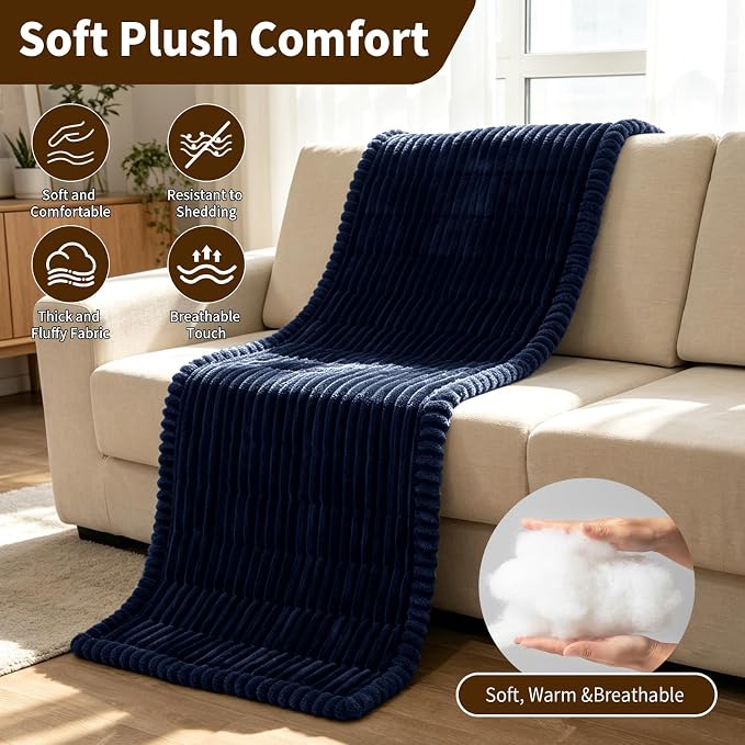 Leakproof Couch Cover for Dogs, Non Slip Washable Sofa Protector | Stain-Resistant Window Seat Cushions Chair Mat Car Seat Cover for Kids Pets (NavyBlue 27.6" x 70.9")
