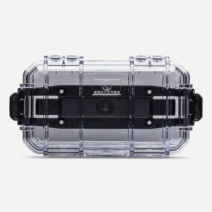 Evergreen 56 Dry Box - EDC Tough Protective Case USA Made for Organization of Cameras, Phones, Camping, Fishing, Hiking, Water Sports (Black + Micro Clip)