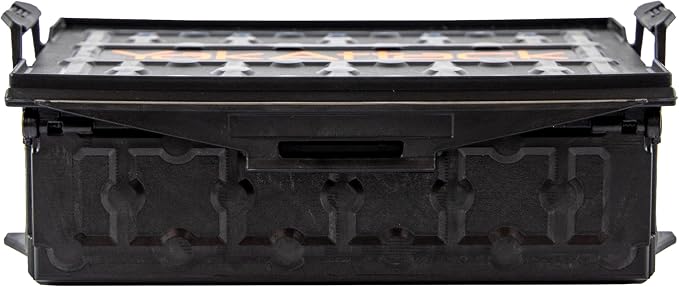 YakAttack TracPak Stackable Storage Box – Black | Kayak Fishing Gear Storage | Fits GearTrac & MightyMount | Kayak Accessories for Fishing Tackle & Tools | Compact 1 lb Weight