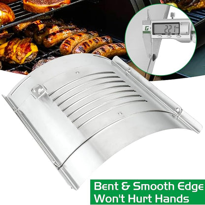 Flame Broiler Kit for Pit Boss PB1100PSC2 PB1230 Pellet Gas Combo Grills 1230 1230CC Lexington Sportsman Replacement Parts Pitboss Diffuser Heat Deflector Plate Smoker BBQ Accessories