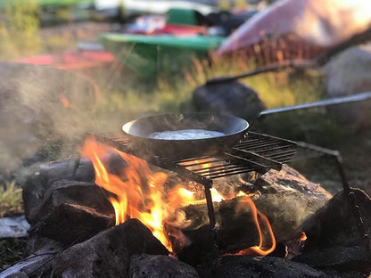 Stainless Steel Ultra Compact Portable Lightweight Camping Grill