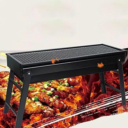 Barbecue Stove Portable Foldable Outdoor Grill Charcoal BBQ Grill Patio Camping Picnic Burner Portable Household